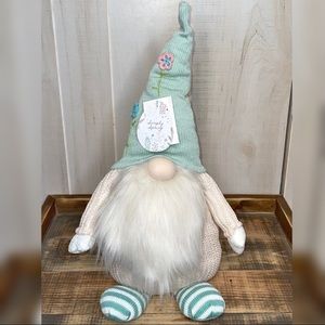 Large Sitting Spring Gnome